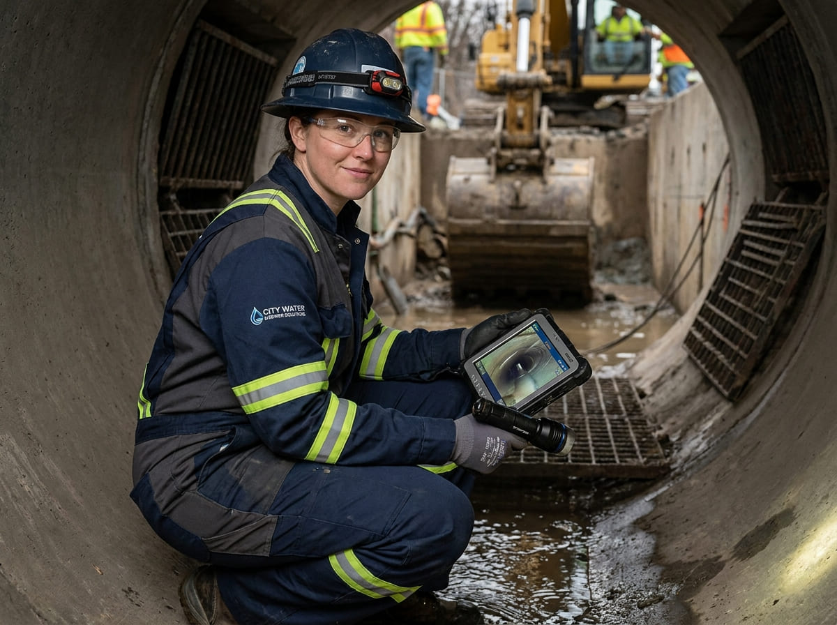 Sewer Line Inspection & Replacement in Olmito